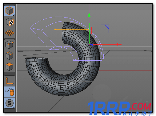 C4D建模彎曲管道模型的圖文教程